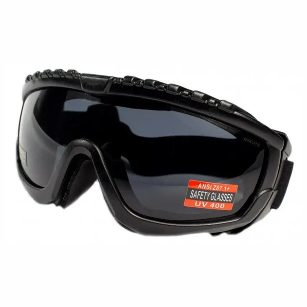 Окуляри Global Vision Ballistech-1 (smoke) Anti-Fog, чорні 1БАЛ1-20 Фото 2